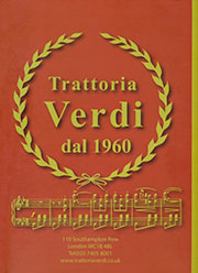Trattoria Verdi Restaurant Menu Download PDF Trattoria Verdi Restaurant Menu Download PDF